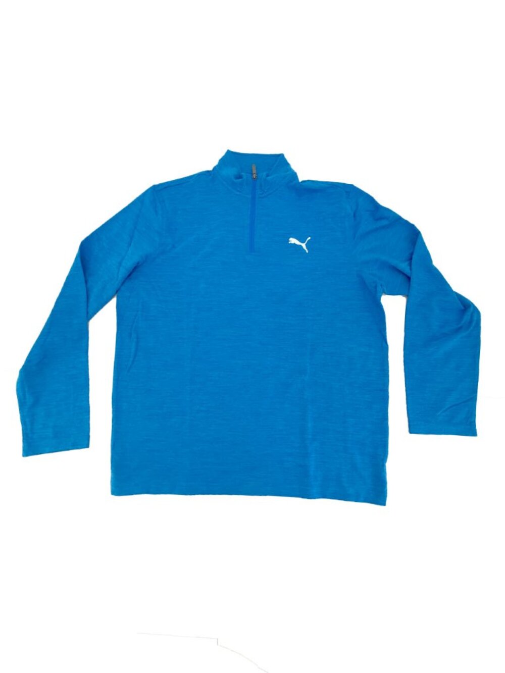 Puma Men's Pullover 1/4 Zip Sweater | Blue | Athletic Sweater | Various Sizes